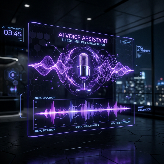 Agentes de voz IA para llamadas 24/7